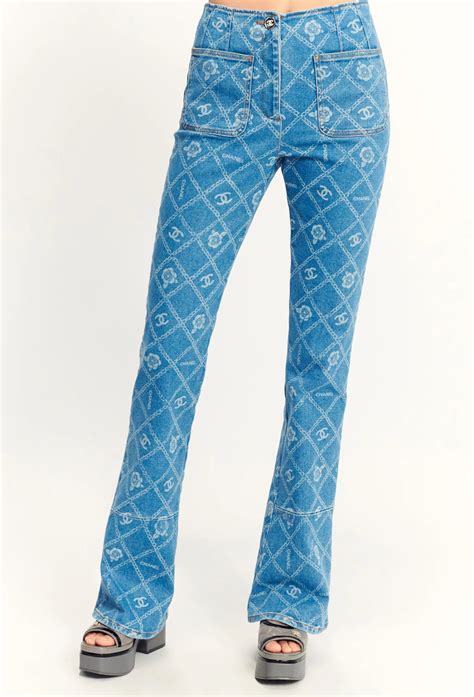 chanel jeans pants